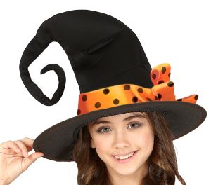 Костюм на Вещица, оранжев, за 10-12 годишни деца