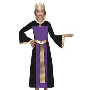 Костюм на Кралица, лилав, за 5-6 годишни деца