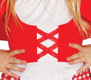 Костюм на Червената шапчица, за 10-12 годишни деца