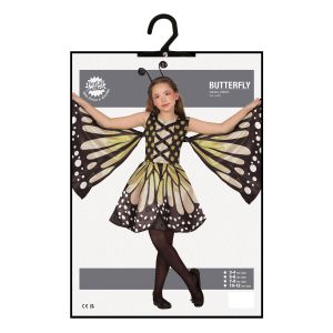 Костюм на Пеперуда, за 10-12 годишни деца, жълт