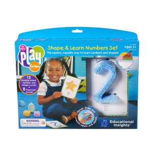 Learning Resources Пяна за моделиране - Направи и научи форми и числа