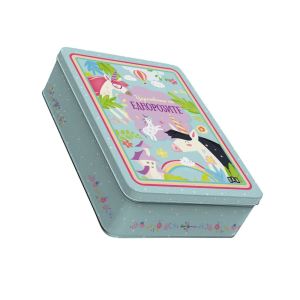 Царството на еднорозите, в метална кутия