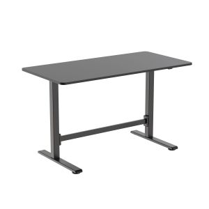 Бюро RFG Axis с регулируема височина, 1200 х 600 х 700-1150 mm, ПДЧ 16 mm, черно