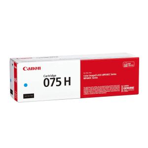 Оригинална тонер касета Canon CRG-075H, MF664/667, 2500 страници/5%, Cyan