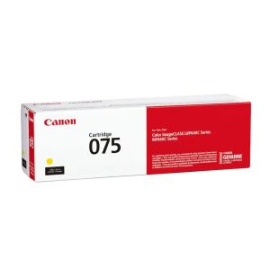 Оригинална тонер касета Canon CRG-075, MF664/667, 1300 страници/5%, Yellow