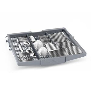 Съдомиялна машина Bosch SMS4EMC06E, свободностояща, серия 4, със защита от отпечатъци, за 14 комплекта, 60 cm, черен инокс