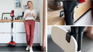 Прахосмукачка Bosch Unlimited 7 ProAnimal BBS711ANM, акумулаторна, червена