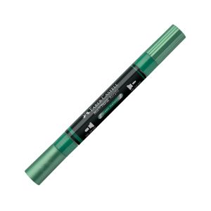 Faber-Castell Акрилен маркер Multimark, № 295, зелен металик
