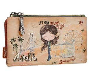 Портфейл Anekke Piece&Love Camel, 18х10х2см