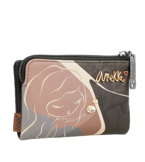 Портфейл Anekke Piece&Love Camel, 15х10х3см