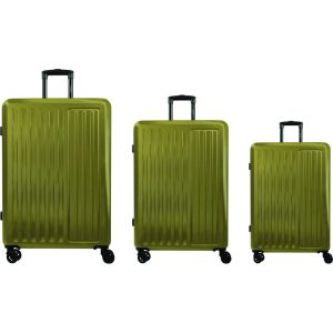 Комплект куфари Pierre Cardin, 3 броя, тъмнозелен