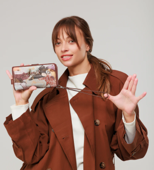 Портфейл Anekke Core Outer, 18x10x3 cm