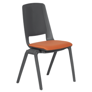 Посетителски стол LIMBER - оранжев