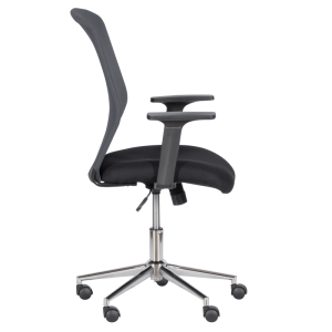 Работен офис стол Carmen 7047-1 - сив-черен