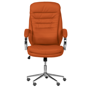 Президентски офис стол Carmen 6113-1 - оранжев