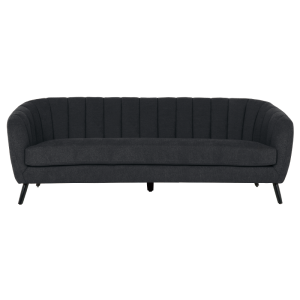 Триместно канапе GRETA - черен PO