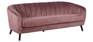 Триместно канапе GRETA - роза HLR