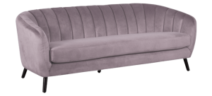 Триместно канапе GRETA - бебешко розово HLR