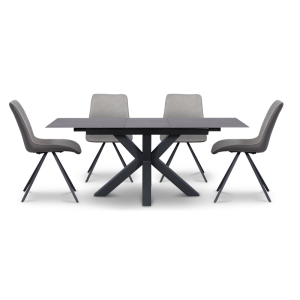 Разтегателна трапезна маса STARGARD - сива