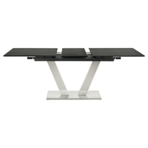 Разтегателна трапезна маса DUKLA - черна