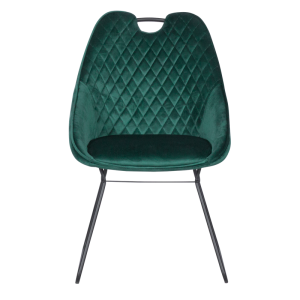 Трапезен стол GEDLING - тъмнозелен BF 2