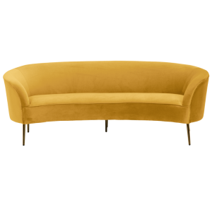 Триместно канапе RALF - жълт V