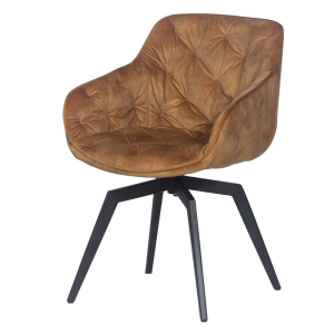 Трапезен стол BUXTON - оранжев MJ 1