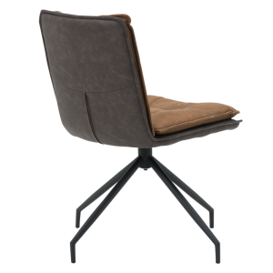 Трапезен стол RAMSEY - медено кафяв BF 1