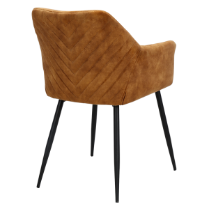 Трапезен стол TIPTON - оранжев MJ 1