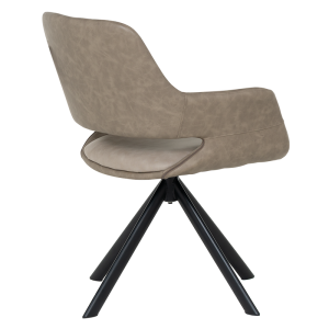 Трапезен стол DEVON - светлобежов SF 2