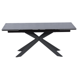 Разтегателна трапезна маса ELK - черна