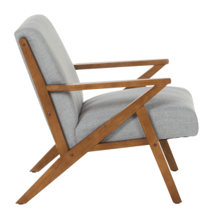 Кресло MAURO - орех - сив