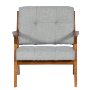 Кресло LUCAS - орех - сив