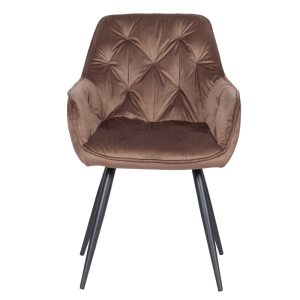 Трапезен стол LATINA - кафяв