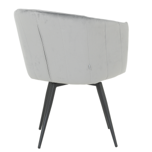 Трапезен стол VENICE - светлосив