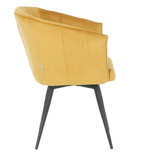 Трапезен стол VENICE - жълт