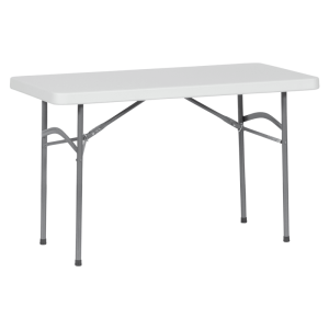 Сгъваемa кетъринг маса Carmen 9943 - бяла