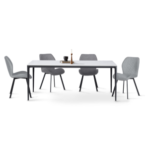 Трапезна маса DAMIAN - бяла