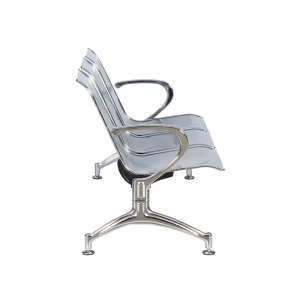 Посетителска пейка с 3 места Carmen CR-1030-3 - сребърна