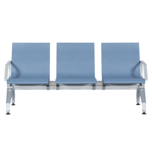 Посетителска пейка с 3 места Carmen CR-1034-4 - синя