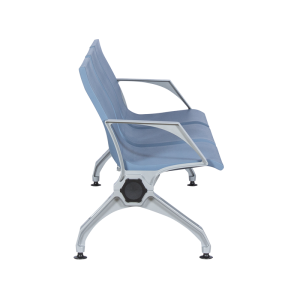 Посетителска пейка с 3 места Carmen CR-1034-4 - синя