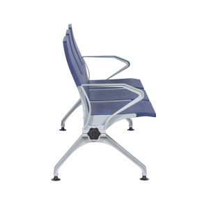 Посетителска пейка с 3 места Carmen CR-1036-3 - синя