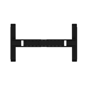 Повдигаща рамка за регулируемо бюро Carmen CR-123 - черна