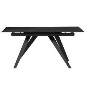 Разтегателна трапезна маса KONIN - черна