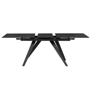 Разтегателна трапезна маса KONIN - черна