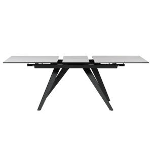 Разтегателна трапезна маса KONIN - бяла