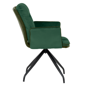 Трапезен стол MARLOW - тъмнозелен BF 2