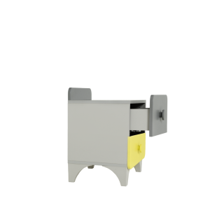 Детски скрин с 2 чекмеджета MINIA