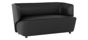 Диван - двойка TUNE - черен