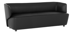 Диван - тройка TUNE - черен